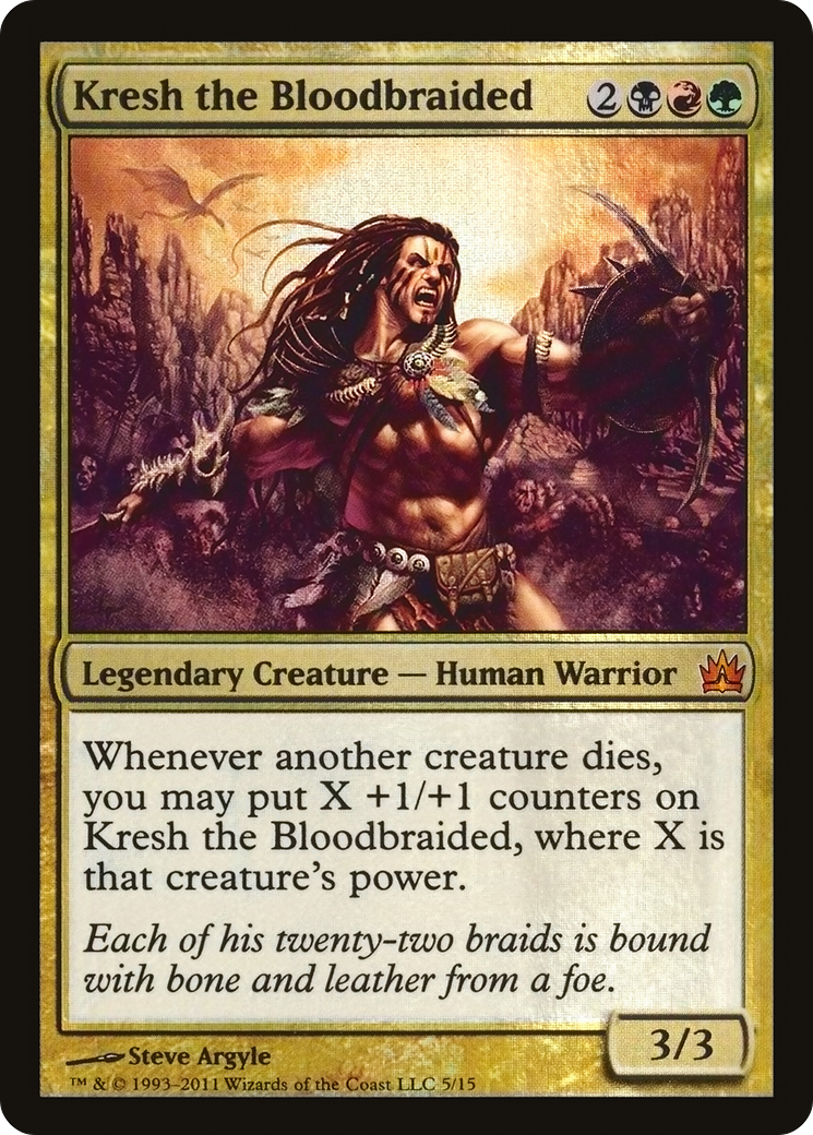 Kresh the Bloodbraided [From the Vault: Legends] Foil