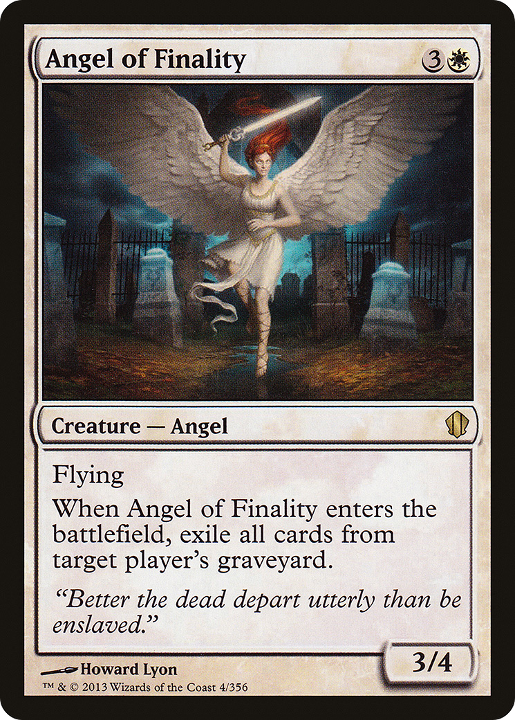 Angel of Finality (C13-004) [Commander 2013]