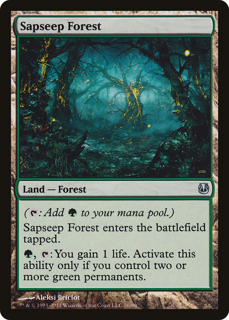 Sapseep Forest (DDH-036) [Duel Decks: Ajani vs. Nicol Bolas]