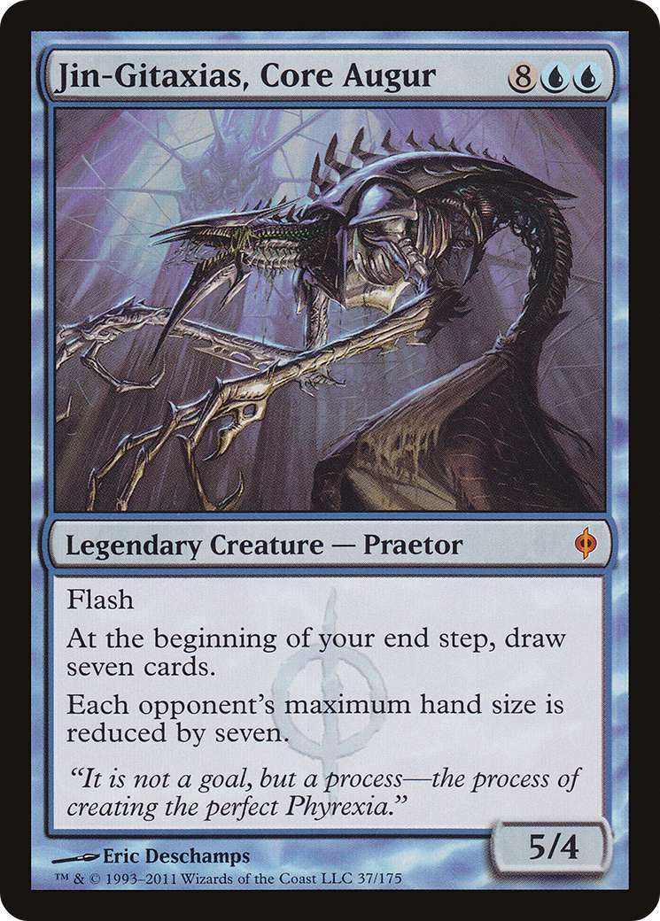 Jin-Gitaxias, Core Augur (NPH-037) [New Phyrexia]