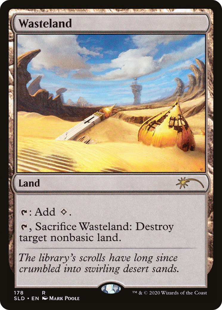 Wasteland (SLD-178) [Secret Lair Drop] Foil
