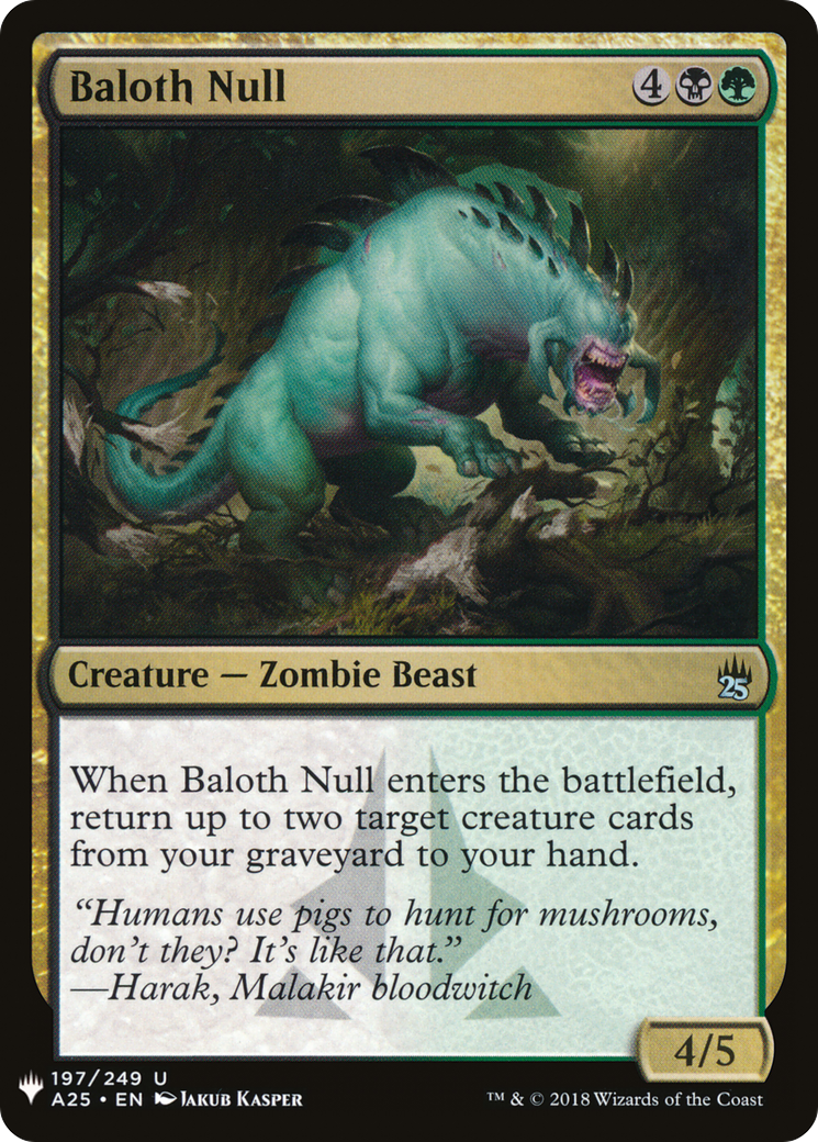 Baloth Null (LIST-A25-197) [The List]