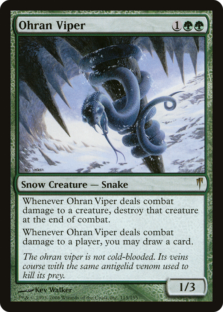 Ohran Viper (CSP-115) [Coldsnap] Foil