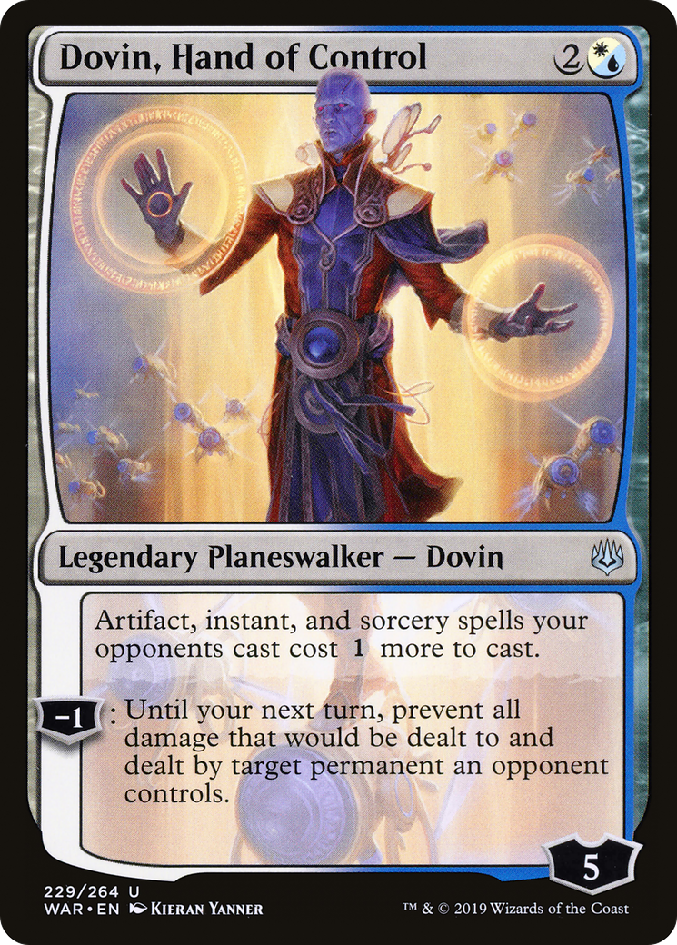 Dovin, Hand of Control (WAR-229) [War of the Spark]