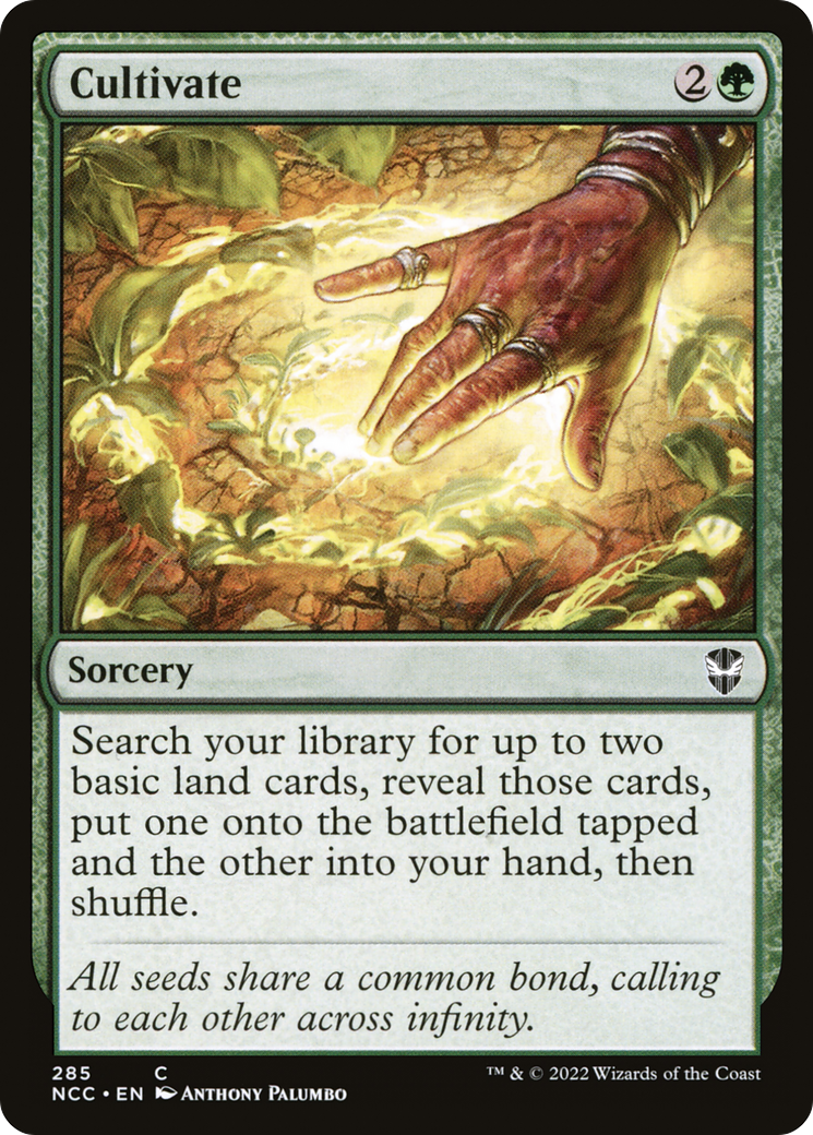 Cultivate (NCC-285) [New Capenna Commander]
