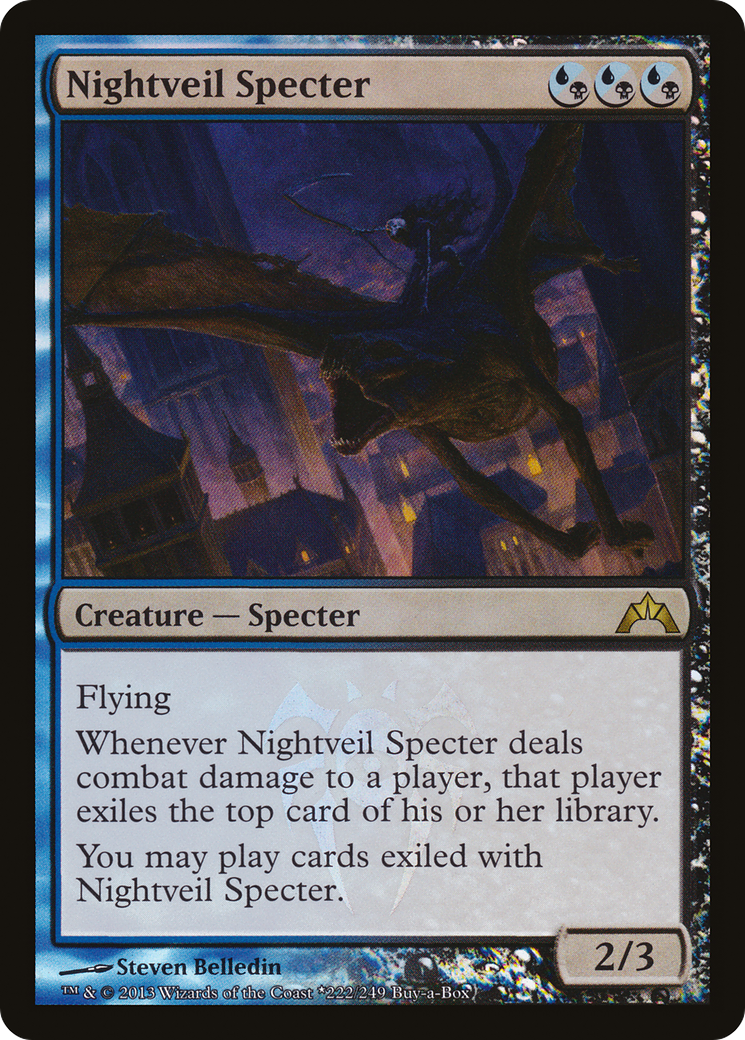 Nightveil Specter (BABP-222) [Gatecrash Promos] Foil