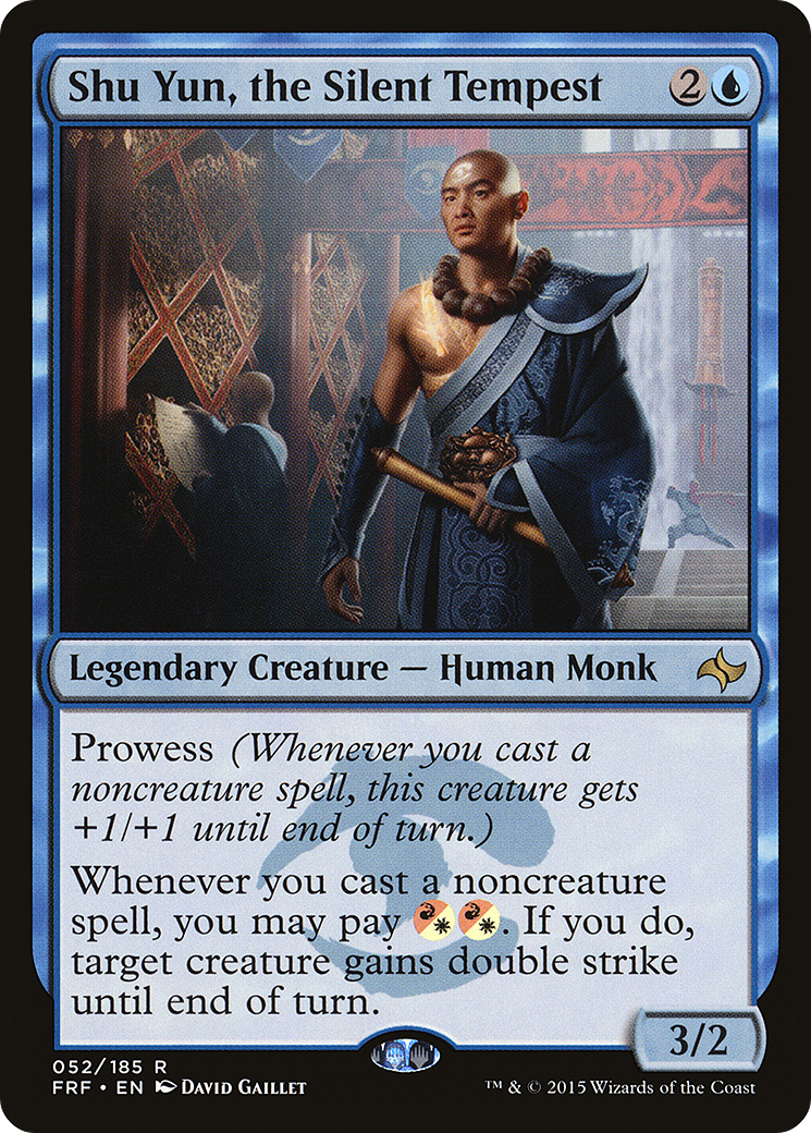 Shu Yun, the Silent Tempest (FRF-052) [Fate Reforged] Foil