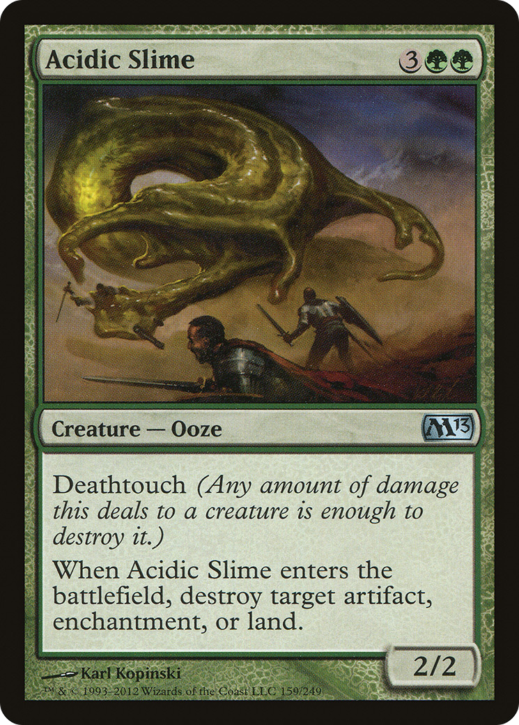 Acidic Slime (M13-159) [Magic 2013] Foil