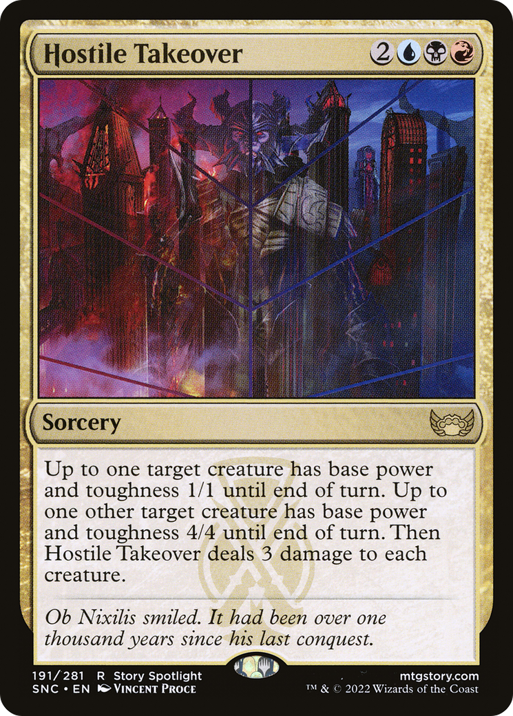 Hostile Takeover (SNC-191) [Streets of New Capenna]