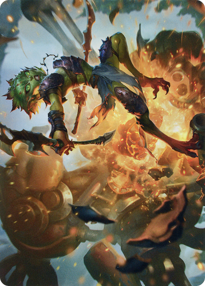 Argothian Sprite // Argothian Sprite (ABRO-023) (Borderless) [The Brothers' War Art Series]