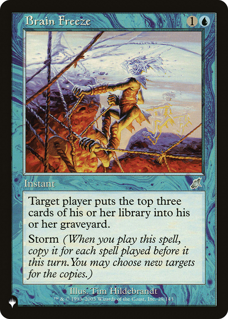 Brain Freeze (LIST-SCG-29) [The List]