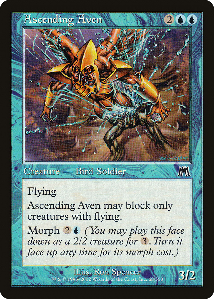 Ascending Aven (ONS-068) [Onslaught] Foil