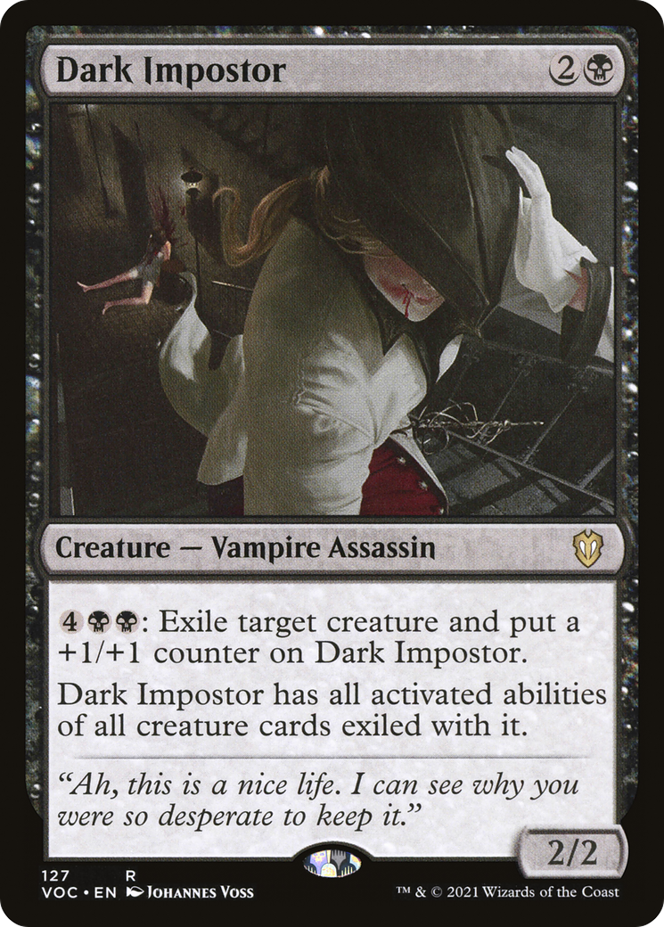 Dark Impostor (VOC-127) [Crimson Vow Commander]