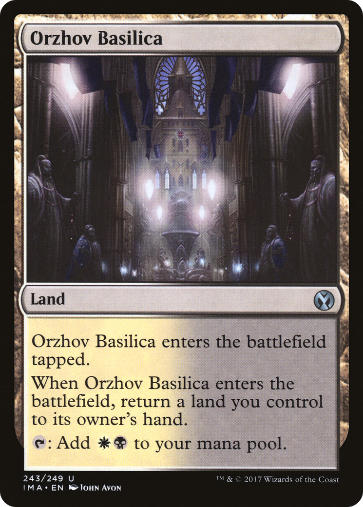 Orzhov Basilica (IMA-243) [Iconic Masters] Foil