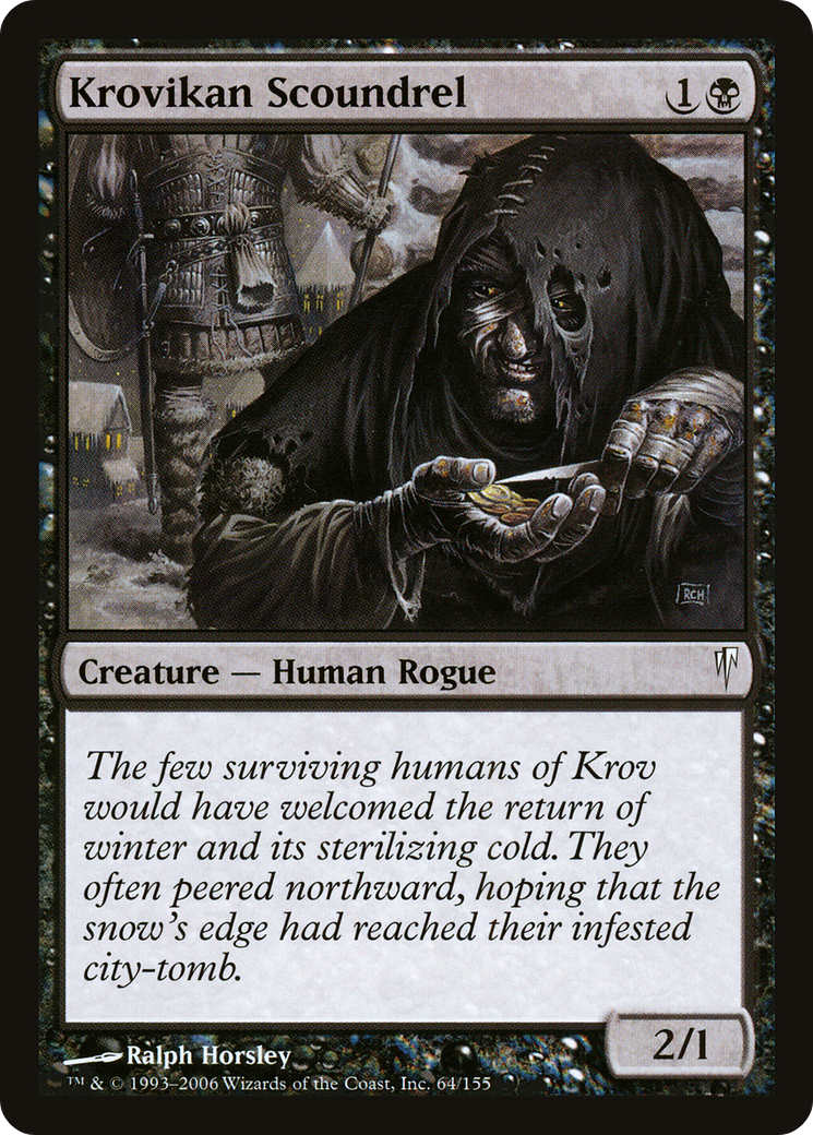 Krovikan Scoundrel (CSP-064) [Coldsnap]