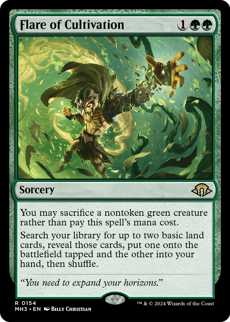 Flare of Cultivation (MH3-154) [Modern Horizons 3]