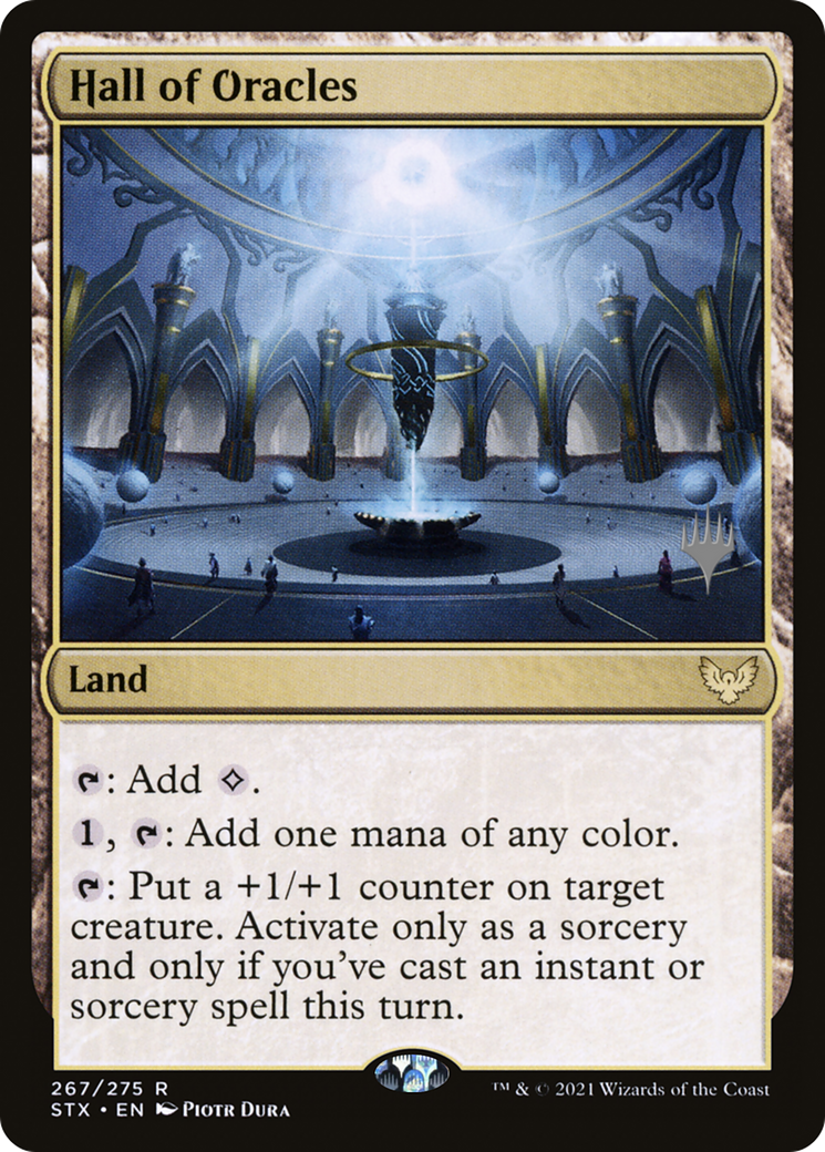 Hall of Oracles (PPSTX-267) [Promo Pack: Strixhaven: School of Mages Promos]
