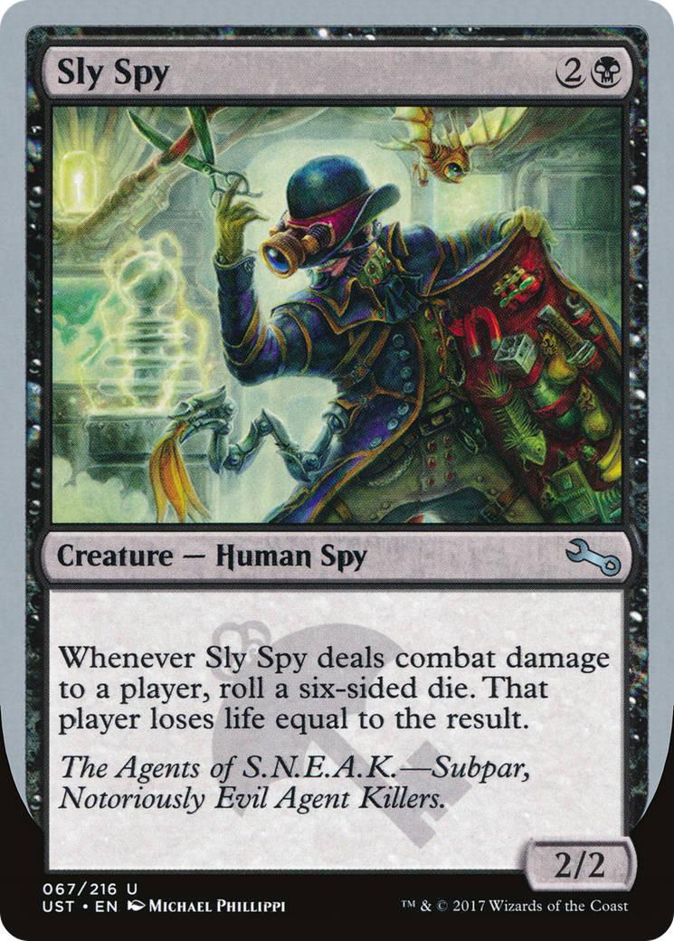 Sly Spy (F) (UST-67F) [Unstable] Foil