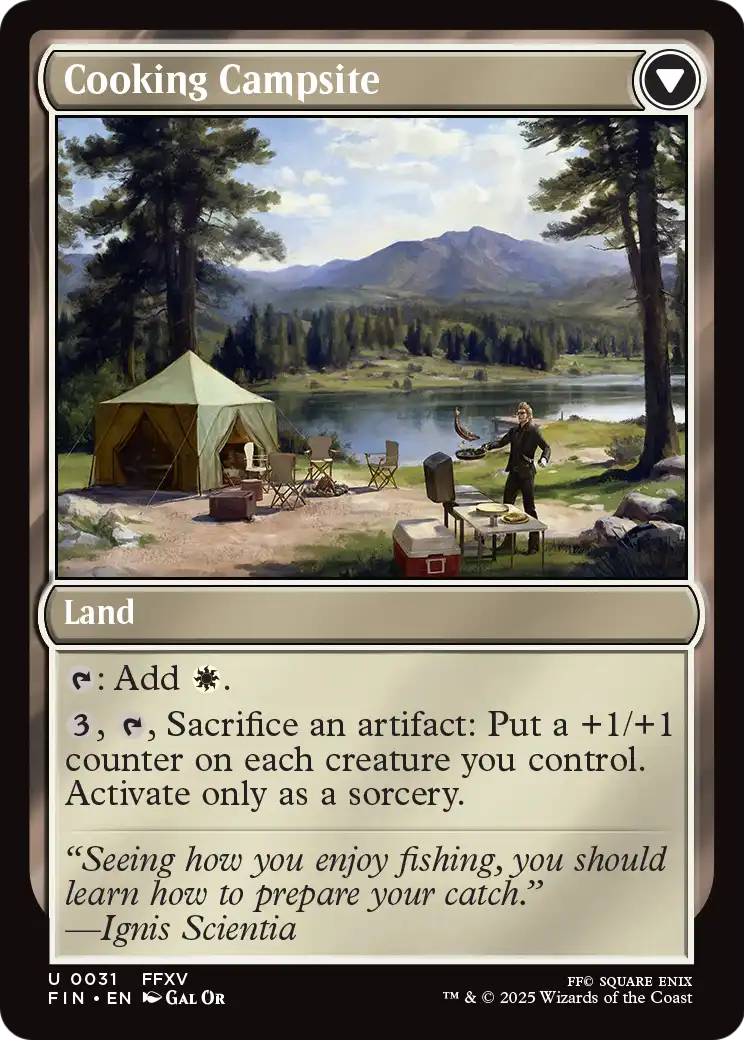 Sidequest: Catch a Fish (FIN-031) [FINAL FANTASY] Foil