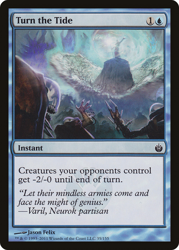 Turn the Tide (MBS-035) [Mirrodin Besieged] Foil
