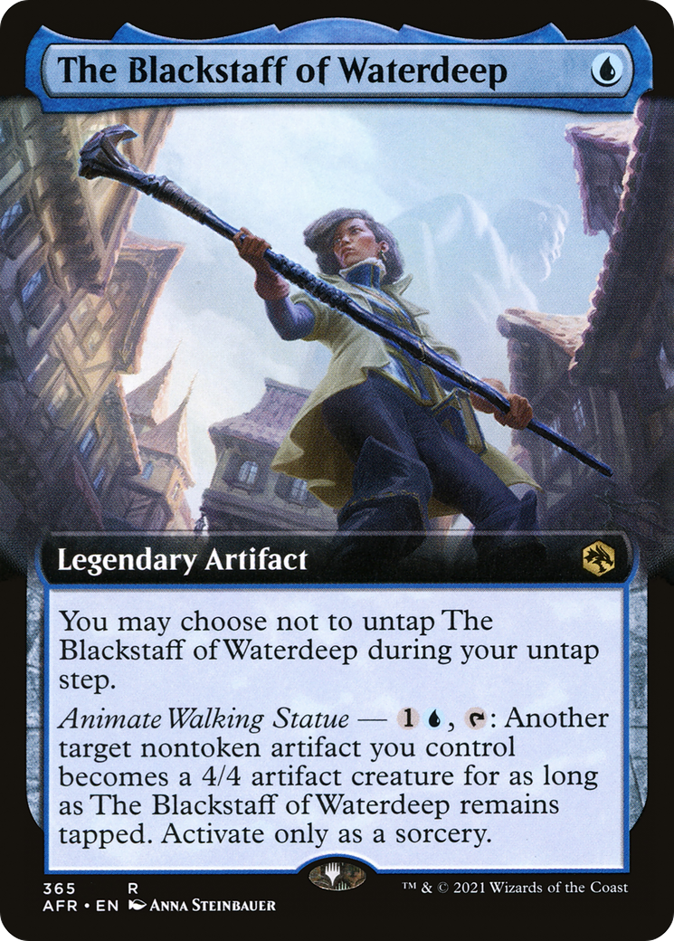 The Blackstaff of Waterdeep (Extended Art) (AFR-365) [Adventures in the Forgotten Realms] Foil