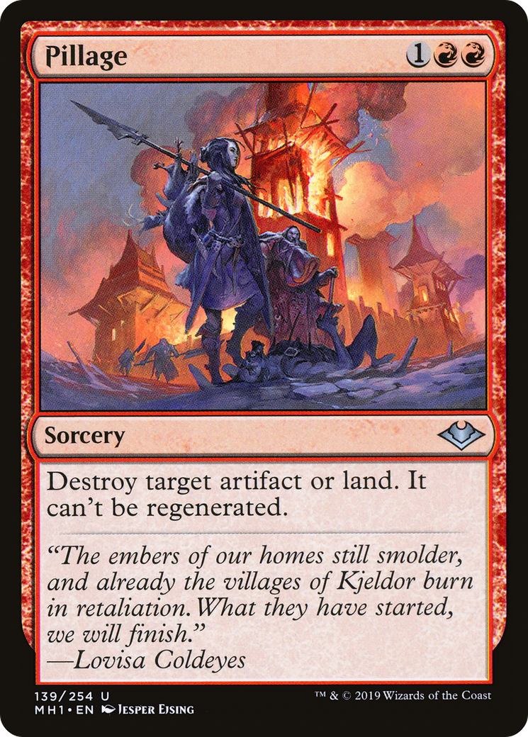 Pillage (MH1-139) [Modern Horizons]