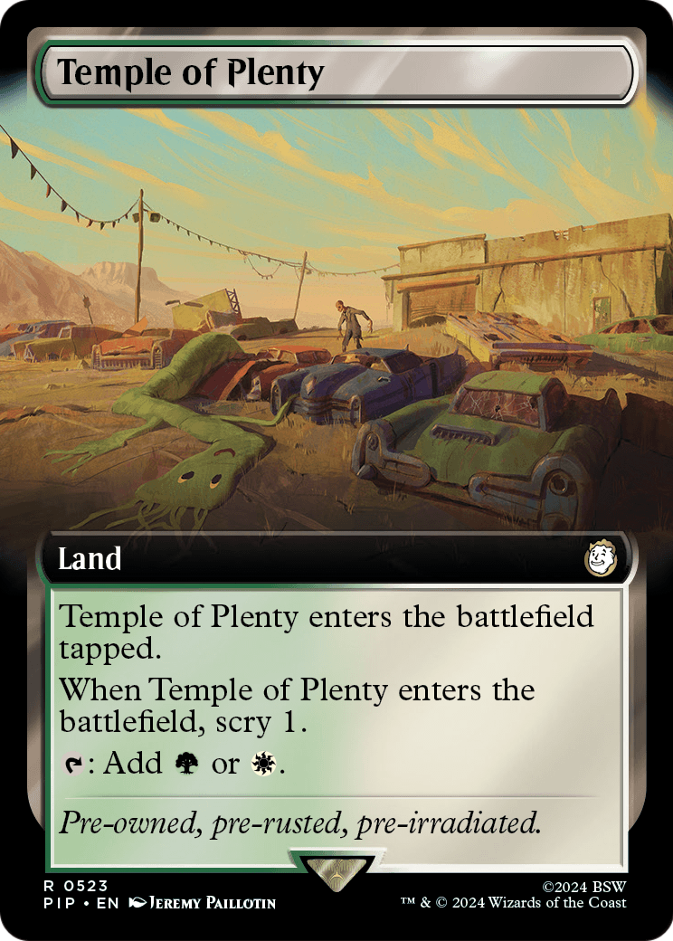 Temple of Plenty (Extended Art) (PIP-523) [Fallout]