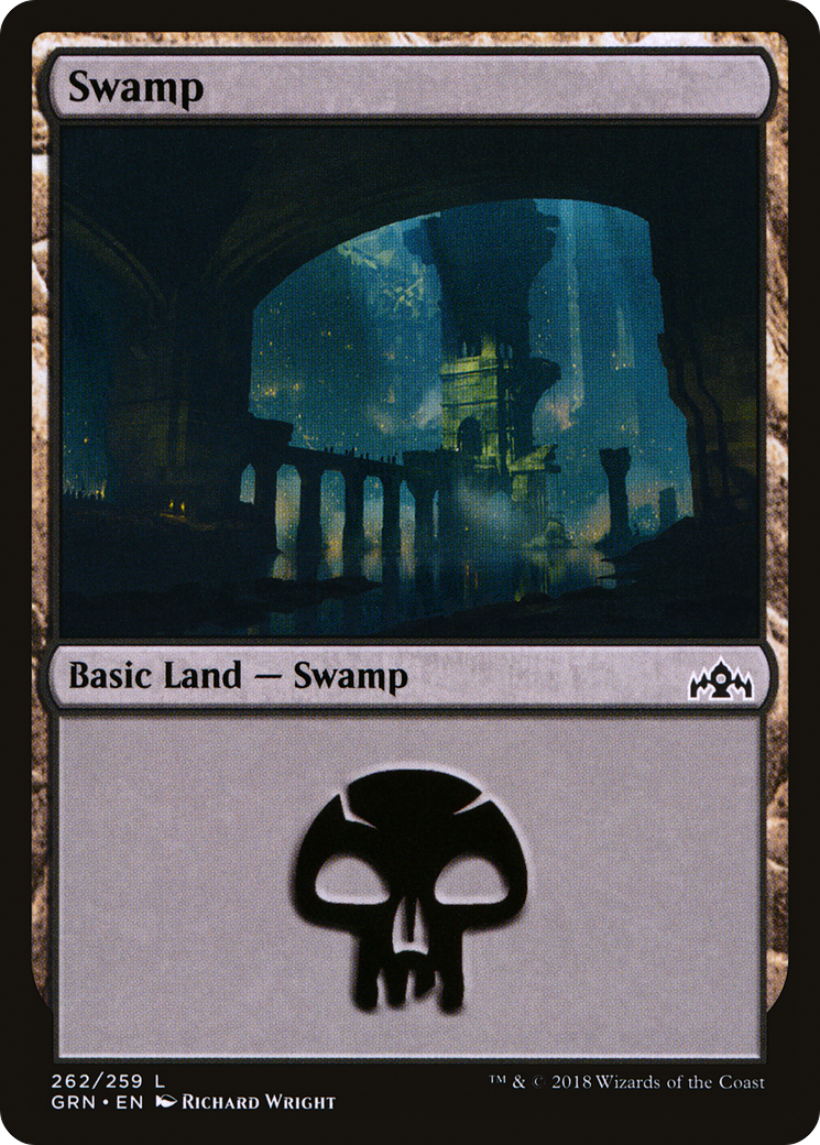 Swamp (GRN-262) [Guilds of Ravnica]