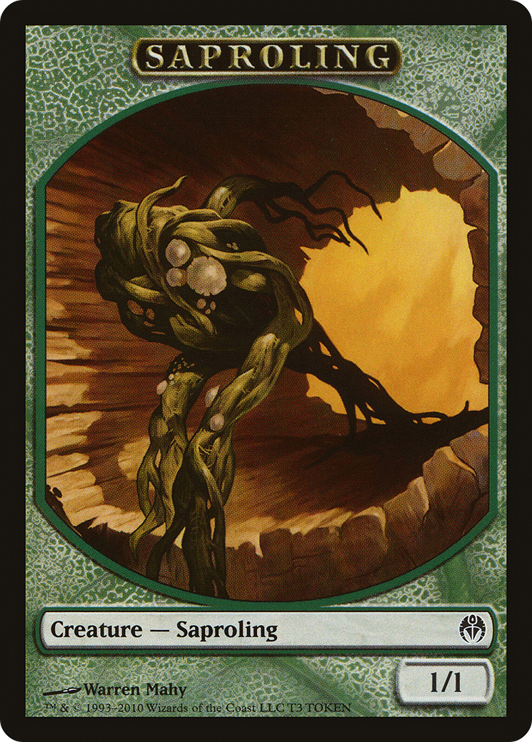 Saproling Token (DDE-003) [Duel Decks: Phyrexia vs. the Coalition Tokens]