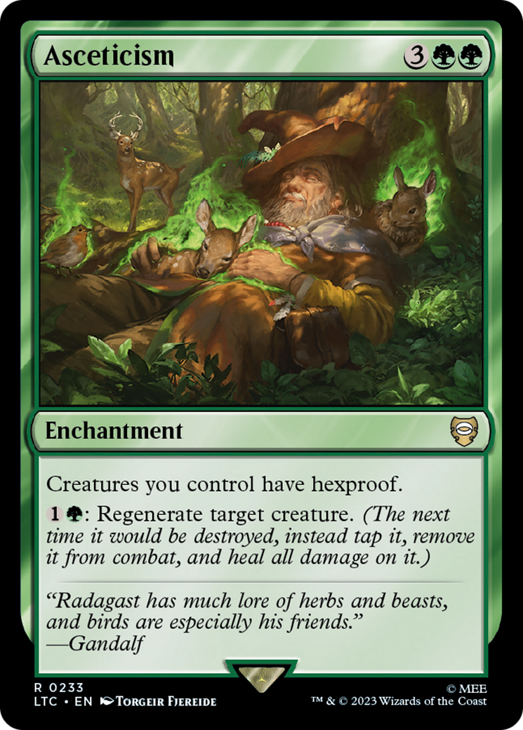 Asceticism (LTC-233) [Tales of Middle-earth Commander]