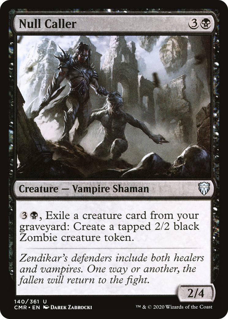 Null Caller (CMR-140) [Commander Legends] Foil