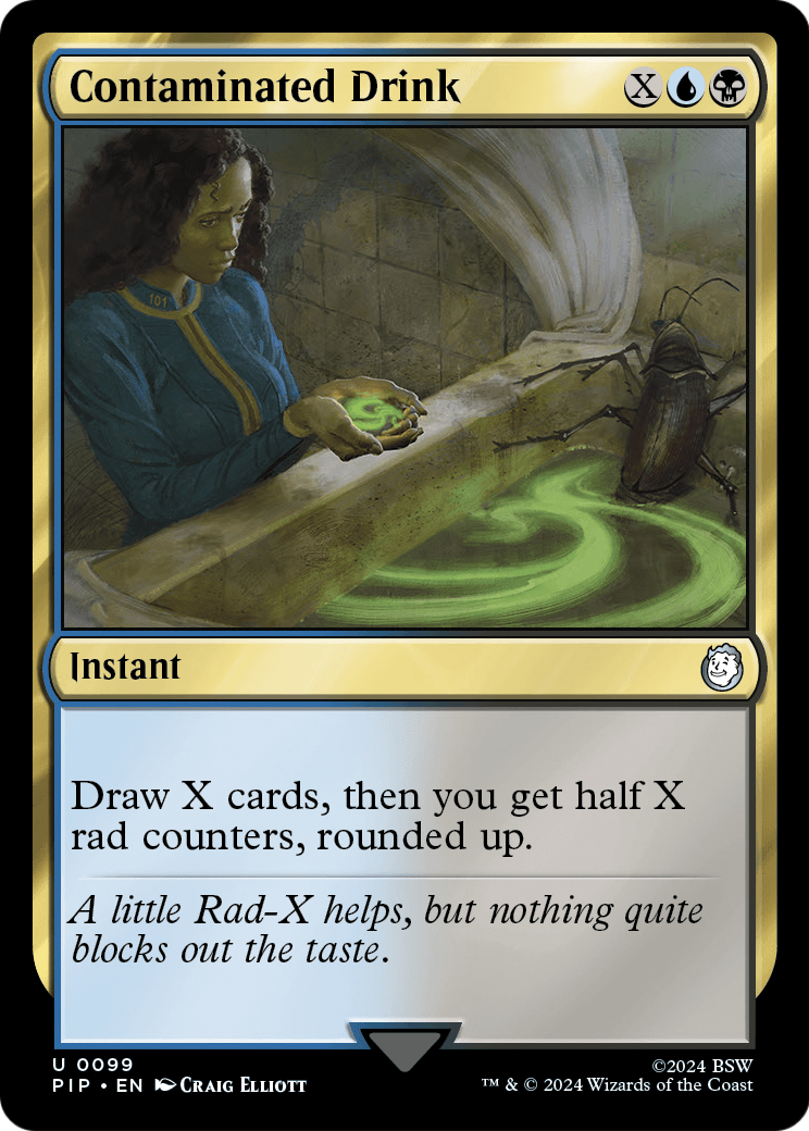 Contaminated Drink (PIP-099) [Fallout] Foil