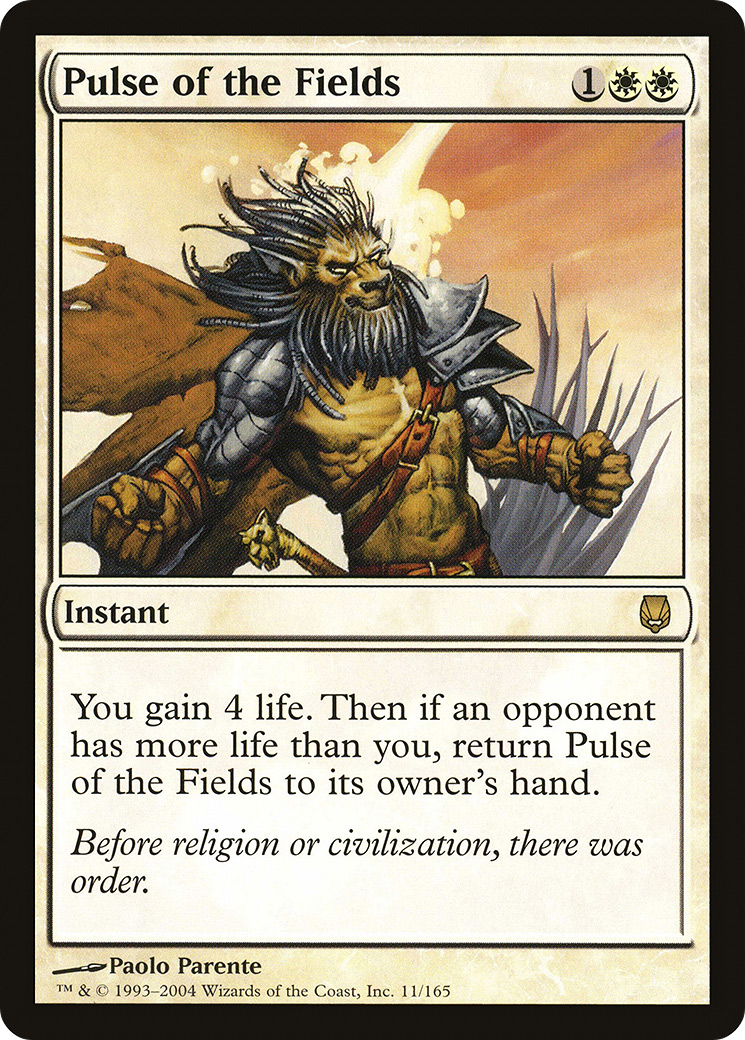 Pulse of the Fields (DST-011) [Darksteel] Foil