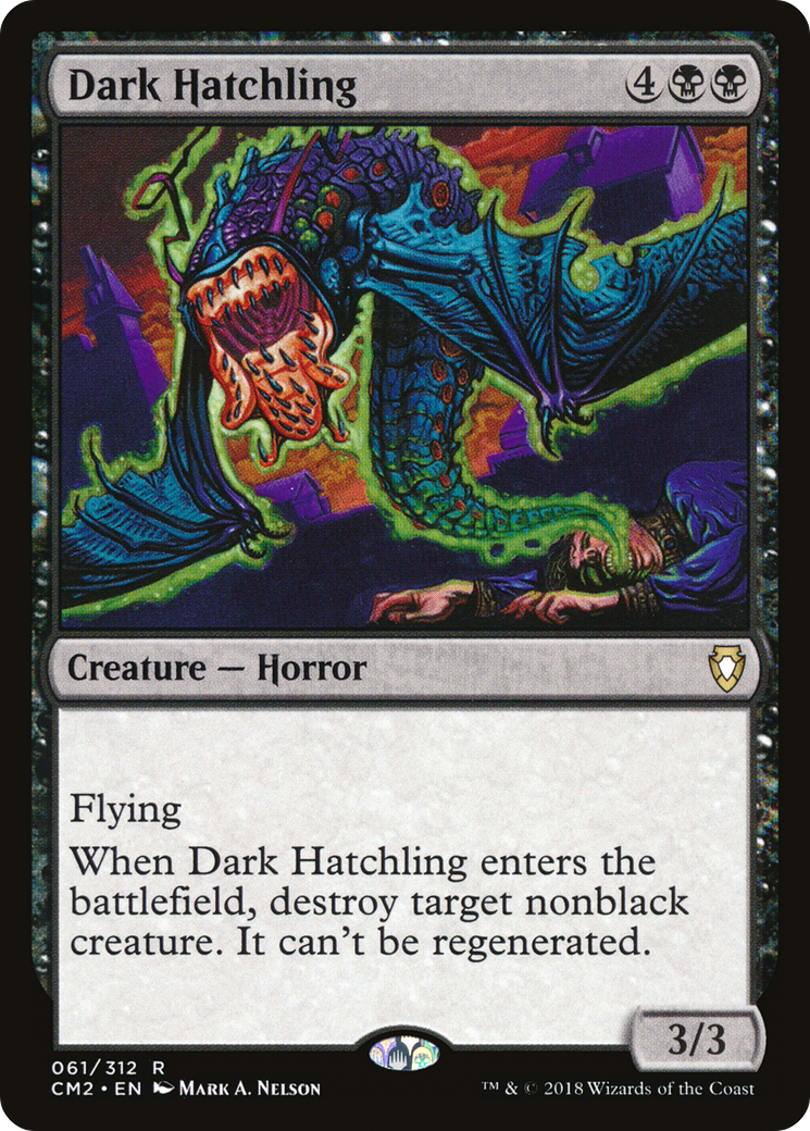 Dark Hatchling (CM2-061) [Commander Anthology Volume II]