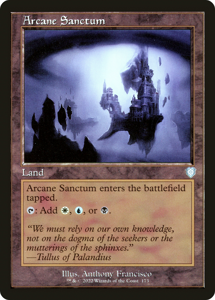 Arcane Sanctum (Retro Frame) (BRC-173) [The Brothers' War Commander]
