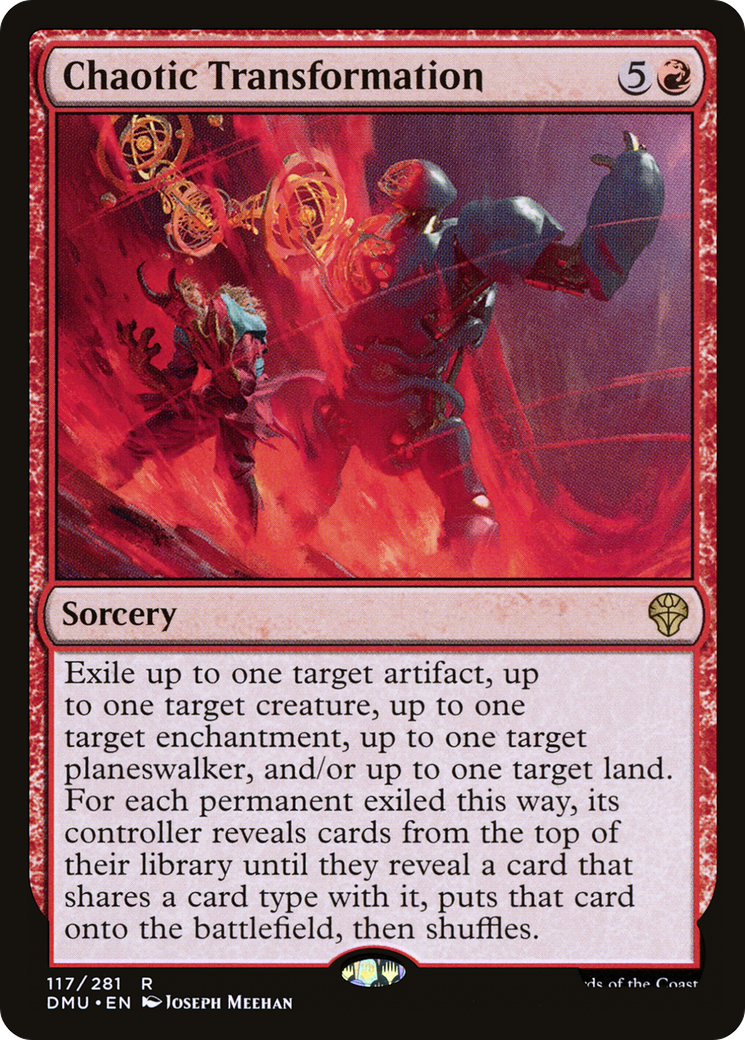 Chaotic Transformation (DMU-117) [Dominaria United] Foil