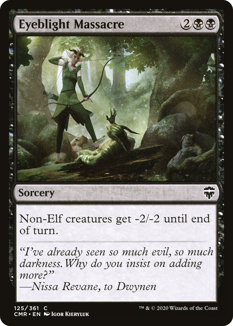 Eyeblight Massacre (CMR-125) [Commander Legends] Foil