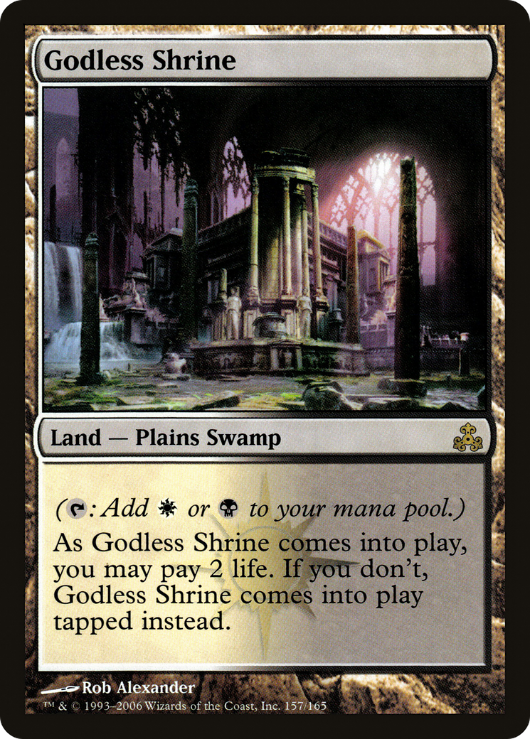 Godless Shrine (GPT-157) [Guildpact] Foil