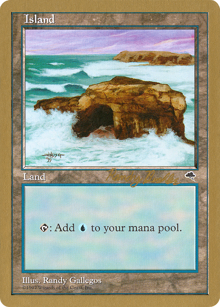 Island (Crashing Waves) - 1998 Randy Buehler (TMP) [World Championship Decks 1998]