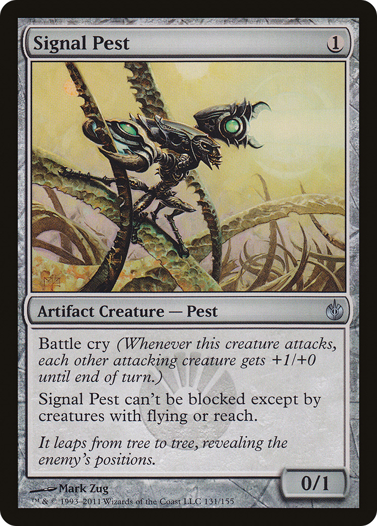 Signal Pest (MBS-131) [Mirrodin Besieged] Foil