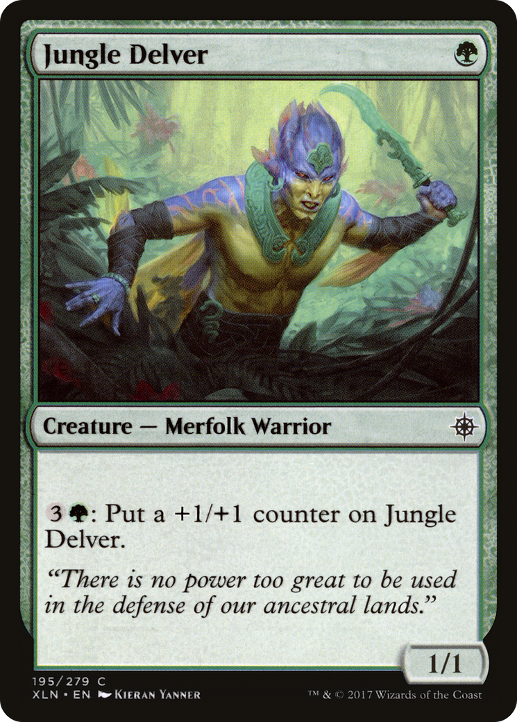 Jungle Delver (XLN-195) [Ixalan]