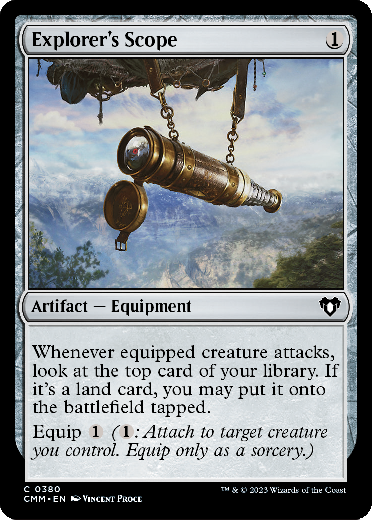 Explorer's Scope (CMM-380) [Commander Masters]