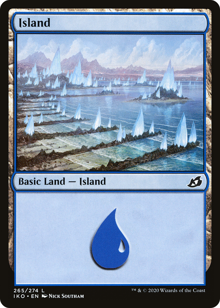 Island (IKO-265) [Ikoria: Lair of Behemoths] Foil