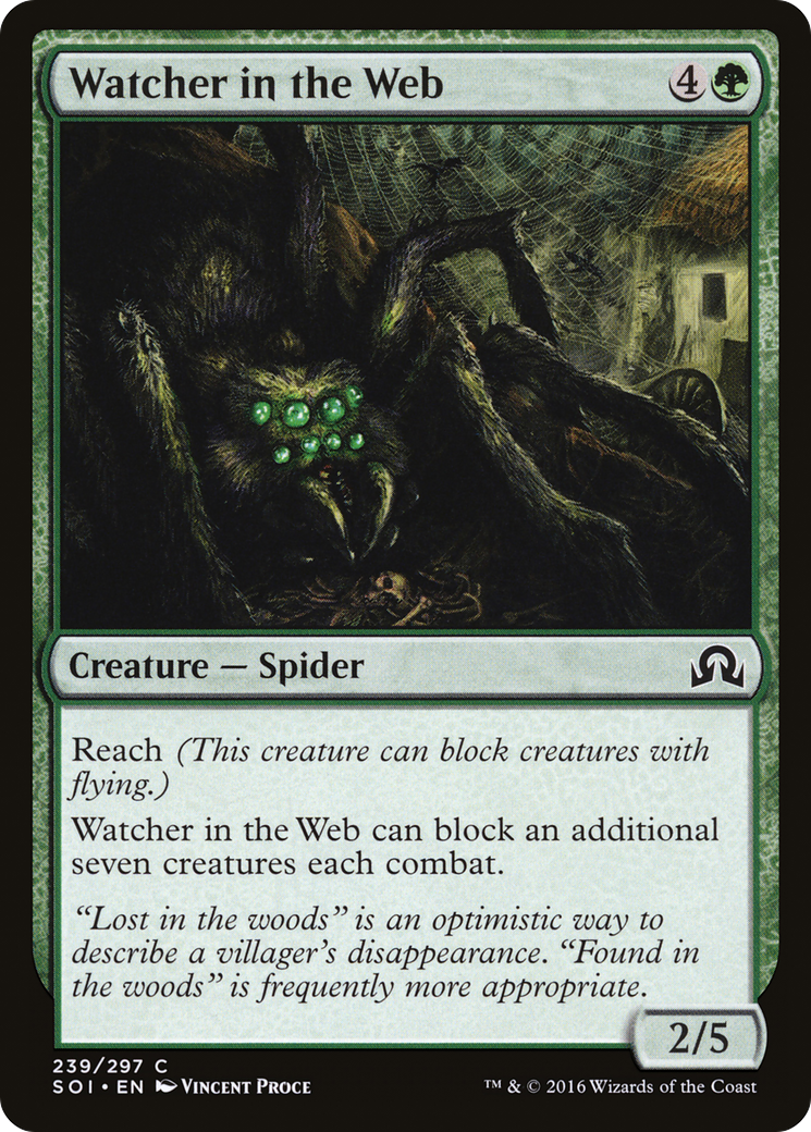 Watcher in the Web (SOI-239) [Shadows over Innistrad]