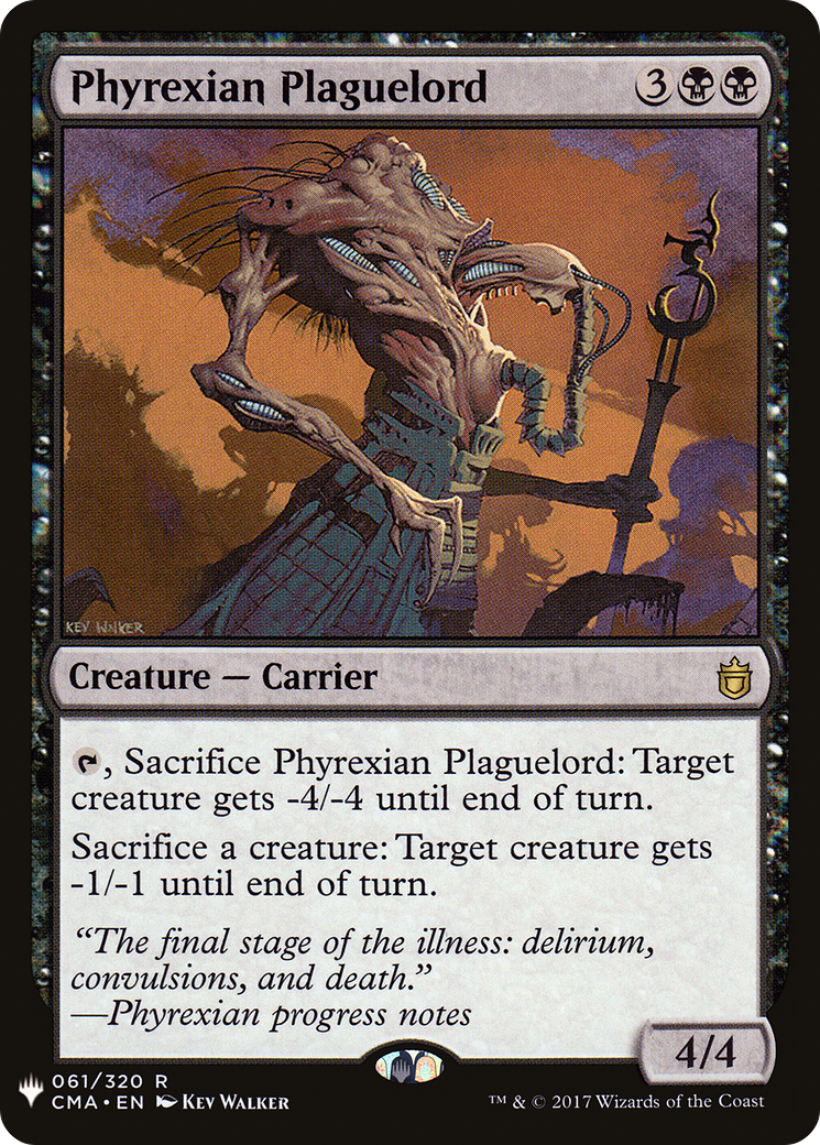 Phyrexian Plaguelord (LIST-CMA-61) [The List]
