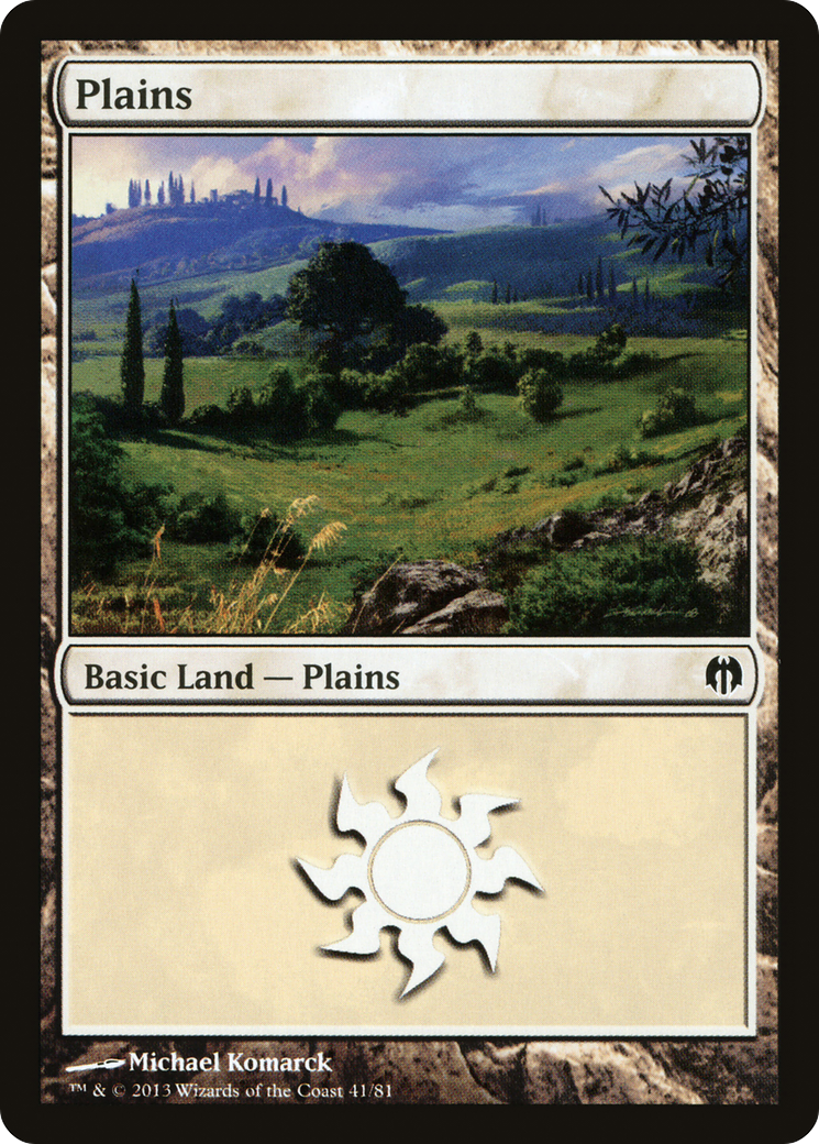 Plains (DDL-041) [Duel Decks: Heroes vs. Monsters]