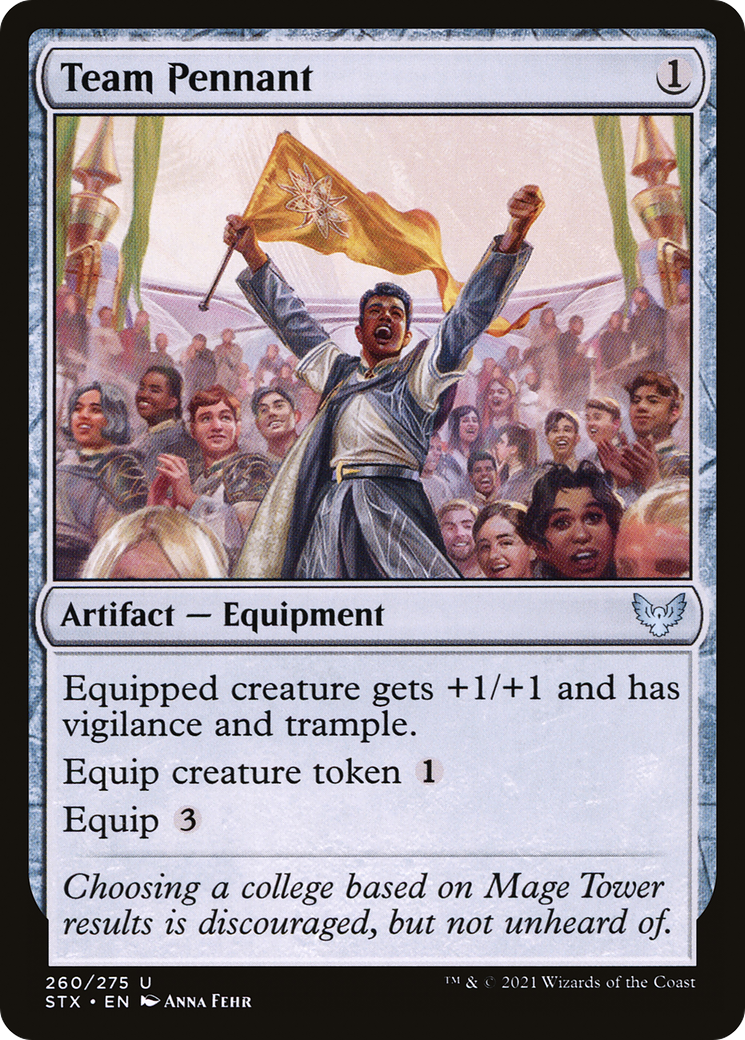 Team Pennant (STX-260) [Strixhaven: School of Mages] Foil