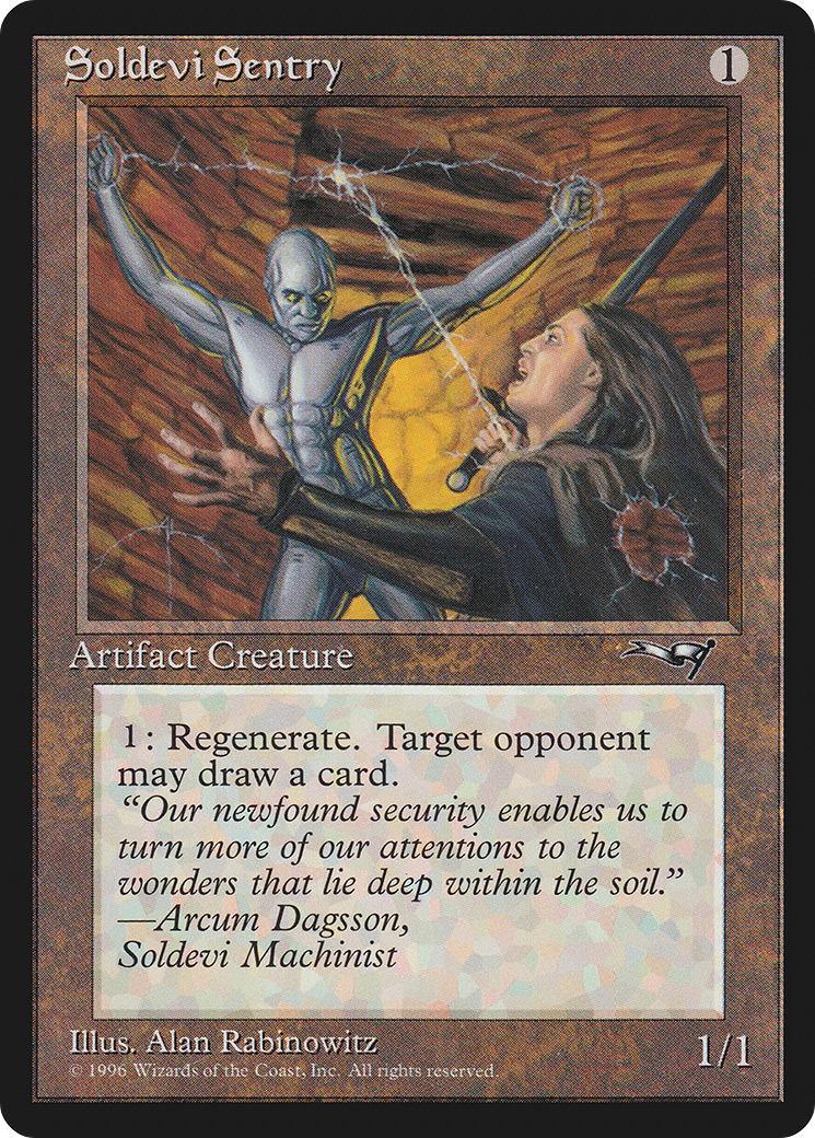 Soldevi Sentry (ALL-176) [Alliances]