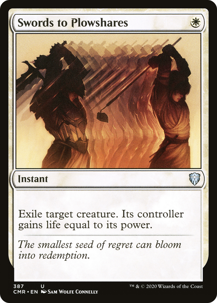 Swords to Plowshares (CMR-387) [Commander Legends]