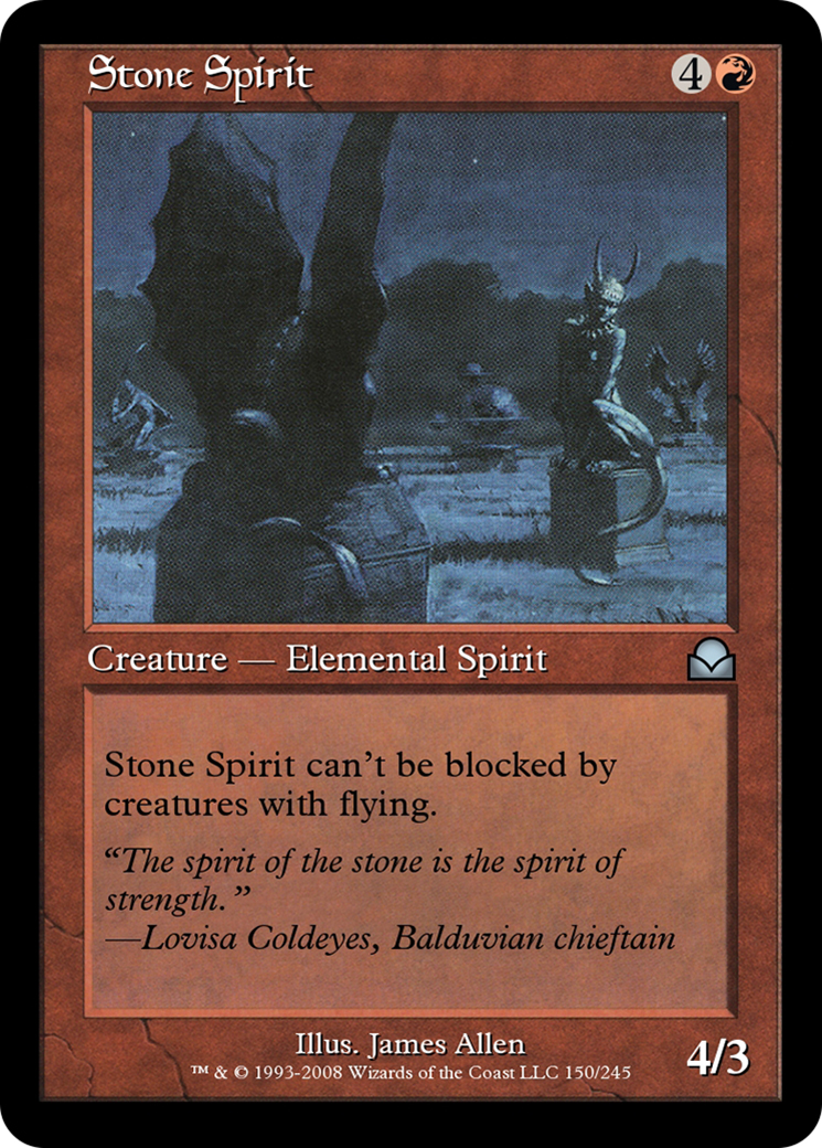Stone Spirit (ME2-150) [Masters Edition II] Foil